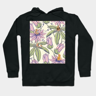 Little prairie dog on the flowers Hoodie